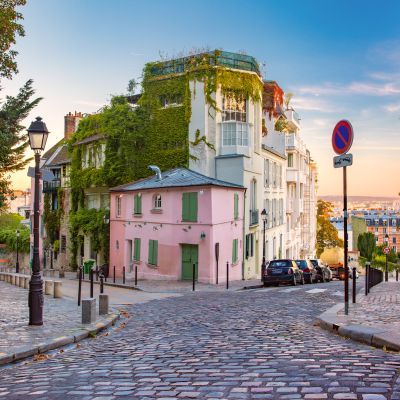 Montmartre in Paris, France