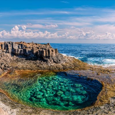 Natural pools at Caleta de Fuste, Fuerteventura